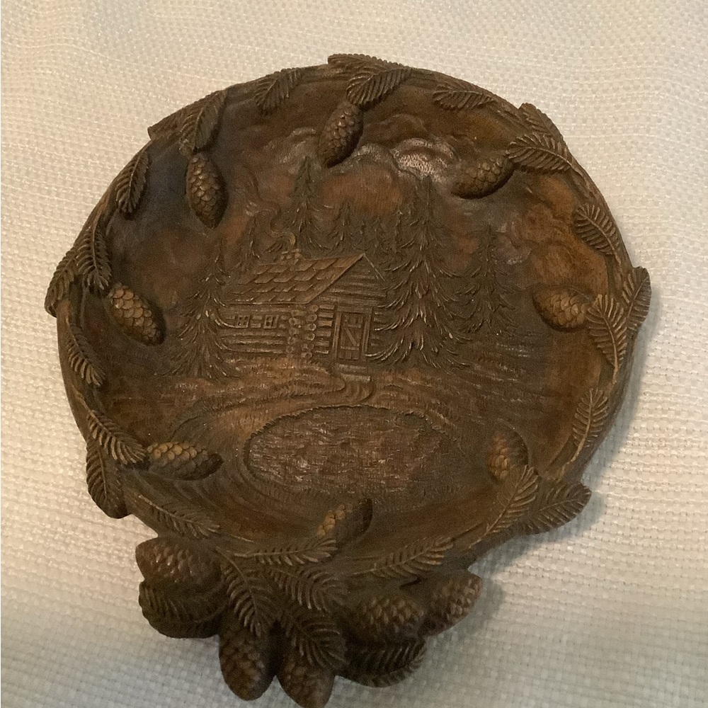 Orna Wood trinket dish